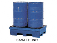 PE pallet style sump, no grid. 1200x800x330