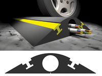 Temporary Traffic Calming Cable Protector