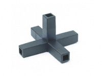 5 way angle joint 25mm square tube connector