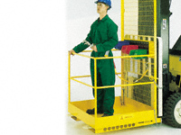 Economy forklift standard access platform