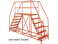 Double ended Access Platform 10 tread inc platform