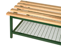Double Depth Mesh Shoe Rack option for BD30