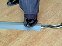 Flexible vinyl cable cover