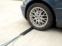 Heavy duty cable protector, 10m length
