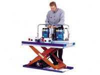1000kg scissor lift table