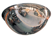 Half hemispherical mirror 800x400