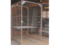 Minibox, secure storage unit, galvanised finish
