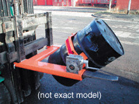 Drum Tilter, looped chain, 360kg capacity