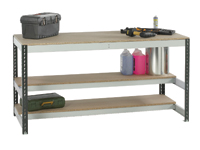 Just Bench 1800x750 with 2 lower shelves