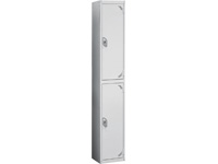 Express 2 door Steel Locker 1800x300x300
