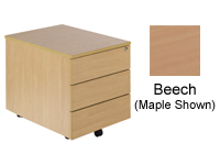 Mobile pedestal 3-drawer MFC