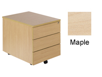 Mobile pedestal 3-drawer MFC
