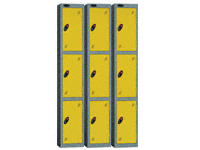 Probe locker three door nest of 3 12x18