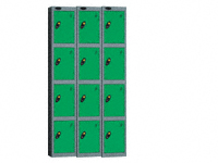 Probe locker four door nest of 3 15x15