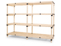 Plastic Modular Shelving
