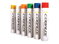 Temporary Line Marking Spray Paint, Pack of 6