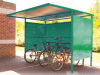 Cycle Shelter starter closed back