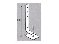 Std duty Buffer Upright, inc base & bolt