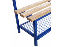 Mesh Shoe Rack option for all SS30 Single Benches